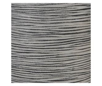 Яйцевидна саксия за цветя Nature Rib, антрацит, 43x41 см, KOFZ933