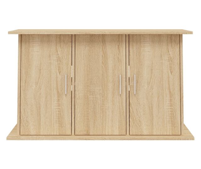 Поддръжка за аквариум, дъб сонома, 101x41x58 см, обработено дърво