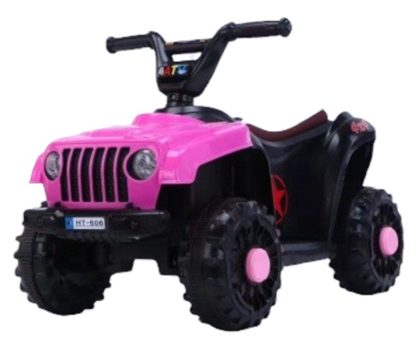 ATV electric pentru copii, 6V, 1 motor, 4188, roz Krista