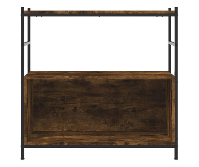 Fstlt tlgy knyvespolc 80x30x78,5 cm feldolgozott fa s vas