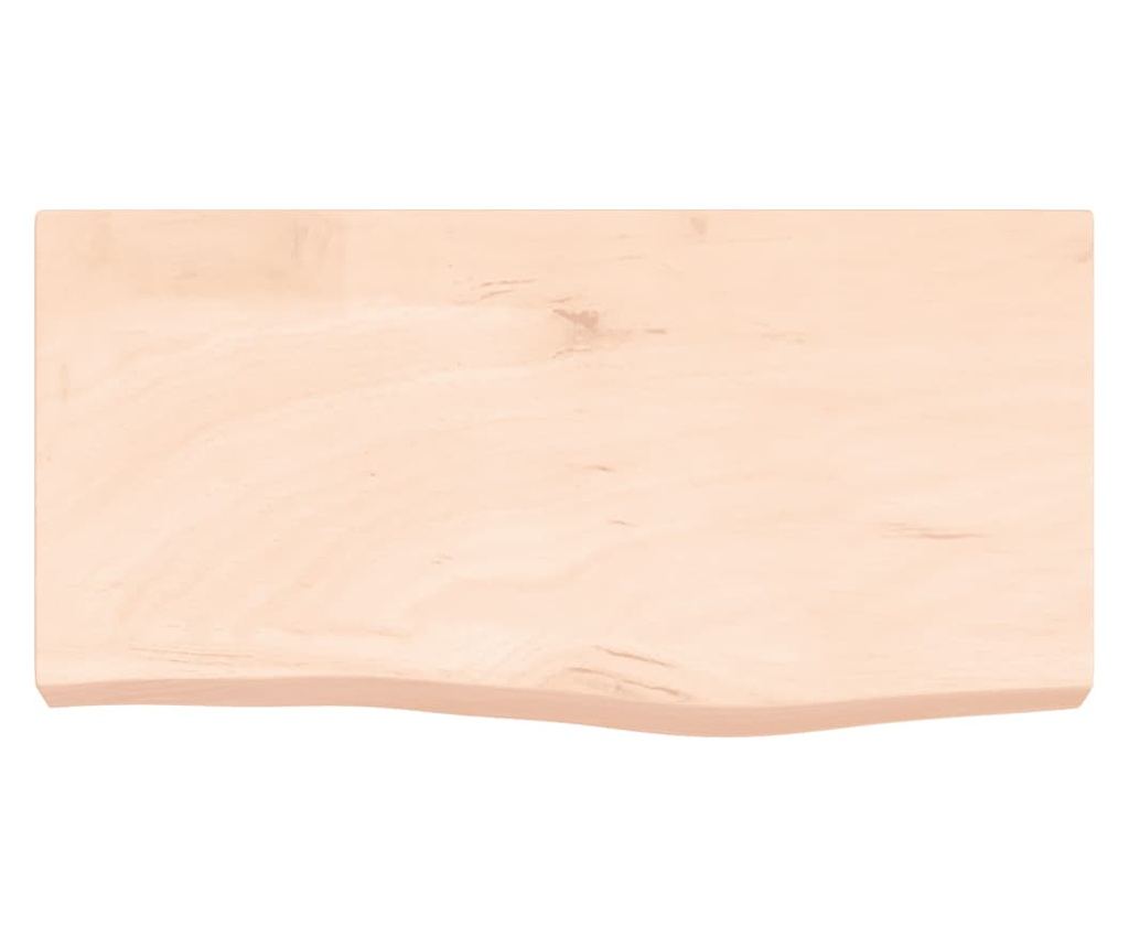 60x30x6 cm-es fali polc, kezeletlen tmr tlgyfbl - 3