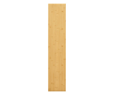 Raft de perete, 100x20x4 cm, bambus
