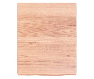 Vilgosbarna fali polc 40x50x4 cm tmr tlgyfbl