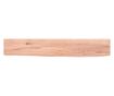 Vilgosbarna fali polc 60x10x2 cm tmr tlgyfbl
