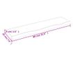Vilgosbarna fali polc 80x20x4 cm tmr tlgyfbl