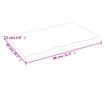 Vilgosbarna fali polc 80x50x2 cm tmr tlgyfbl
