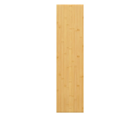 Стелаж за стена, 80х20х4 см, бамбук