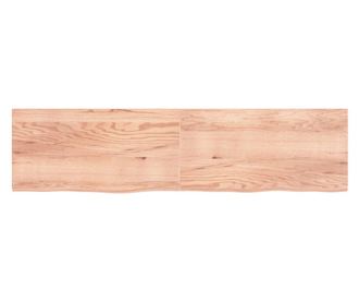 Vilgosbarna fali polc 200x50x4 cm tmr tlgyfa