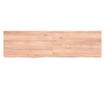 Vilgosbarna 180x50x6 cm-es tlgyfbl kszlt tmrfa polc