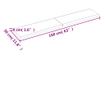 Vilgosbarna fali polc 160x30x4 cm tmr tlgyfbl