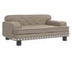 Dječja sofa, cappuccino, 70x45x30 cm, eko koža