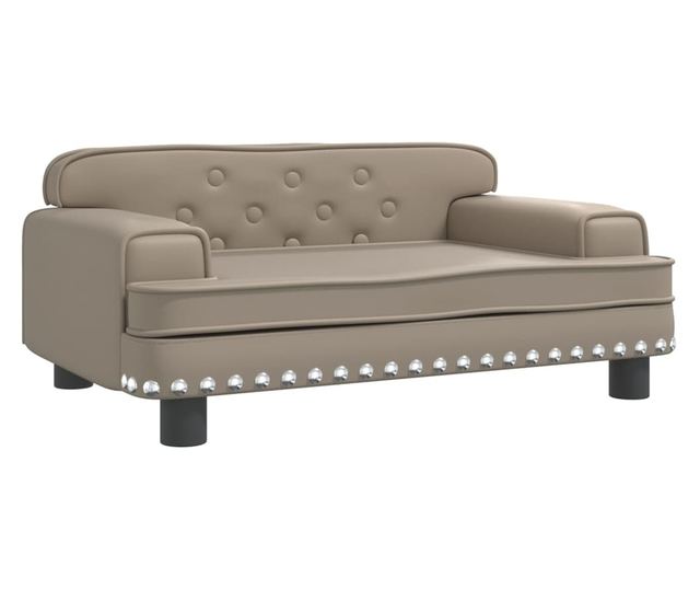 Dječja sofa, cappuccino, 70x45x30 cm, eko koža