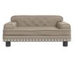 Dječja sofa, cappuccino, 70x45x30 cm, eko koža