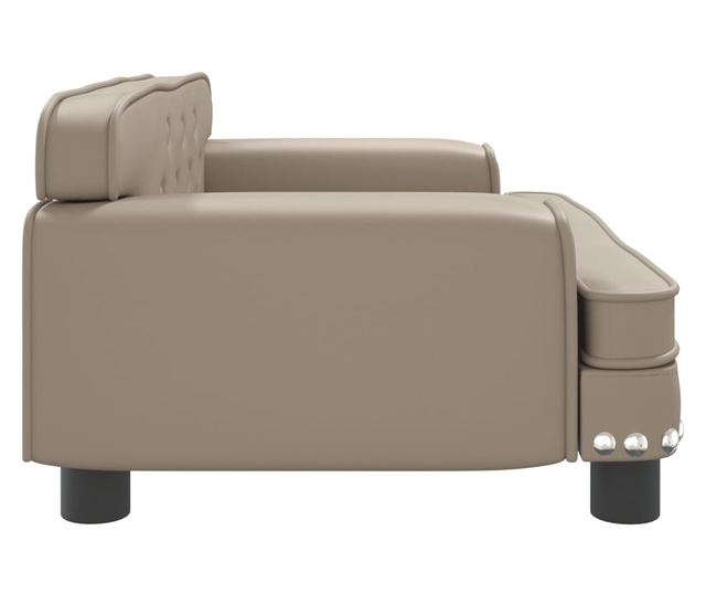 Dječja sofa, cappuccino, 70x45x30 cm, eko koža