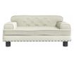 Dječja sofa, krem, 70x45x30 cm, baršun