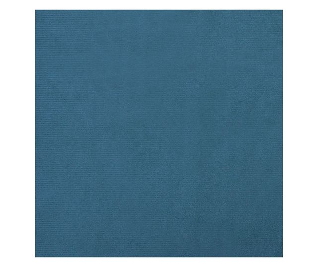Dječja sofa, plava, 80x45x30 cm, baršun