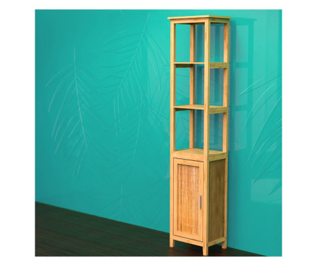 EISL Висок шкаф с 3 отделения, 40x30x190 см, бамбук