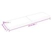 Vilgosbarna fali polc 220x60x6 cm kezelt tmr tlgyfa
