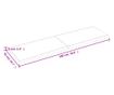 Vilgosbarna 180x50x6 cm-es tlgyfbl kszlt tmrfa polc