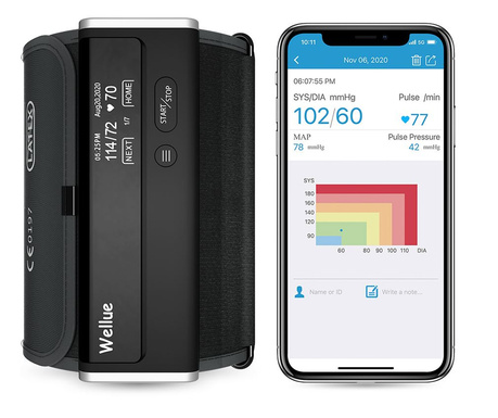 Viatom Armfit+ Wifi Upgrade vérnyomásmérő EKG funkcióval (BP2 connect)