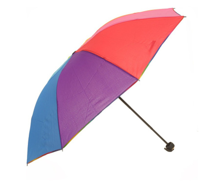 Umbrela pliabila, PAMI, UD-0523-563-4, 25 cm-8 spite,Multicolor