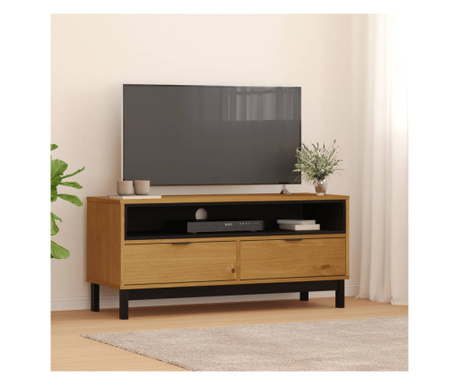 Dulap TV „FLAM” 110x40x50 cm, lemn masiv de pin