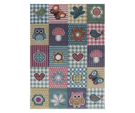 MERINOS Rug, Pastel Kids 21961 110 Multi, 80 x 150 cm, rug density 3 KG/m², rug thickness 13 mm, knots per m² 290000
