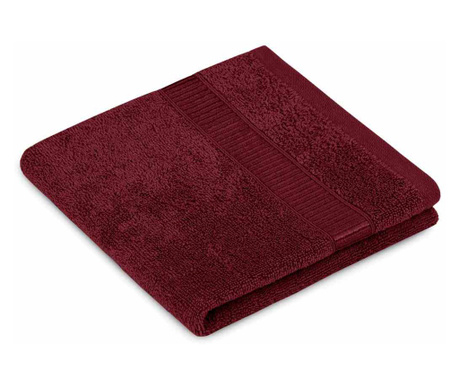 Prosop din bumbac 100% Avium, 450 g/m2, 50 x 90 cm, bordo