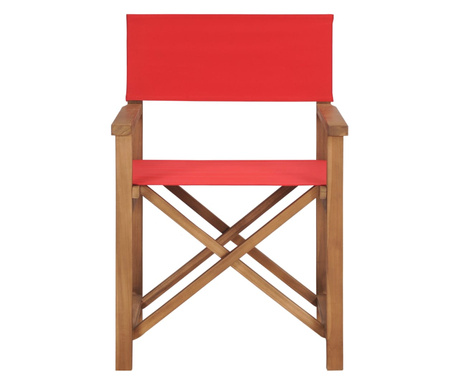 piros tömör tíkfa rendezői szék