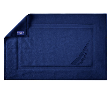 Prosop de picioare, Nautica Crew, 100% bumbac, 700 g/mp, 50 x 85 cm, bleumarin