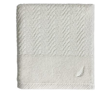 Кърпа за баня Nautica Zigzag, 50 x 100 cm, 570 gsm, 100% памук, Бял