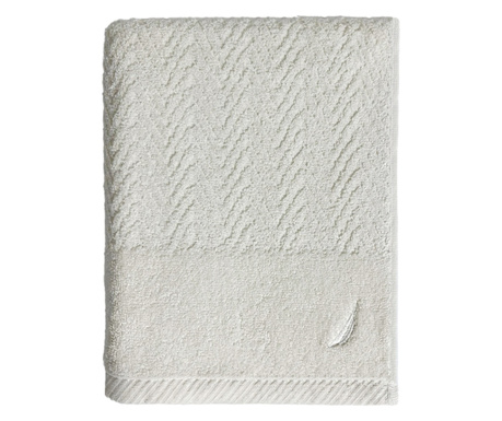 Кърпа за баня Nautica Zigzag, 70 x 140 cm, 570 gsm, 100% памук, Бял