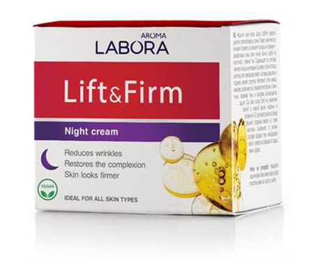Crema de noapte Labora Lift & Firm, 50ml, Aroma
