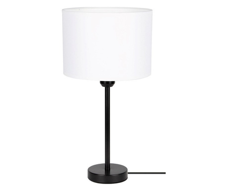 Tamara asztali lámpa E27-es foglalat, 1 izzós, 40W fekete-fehér