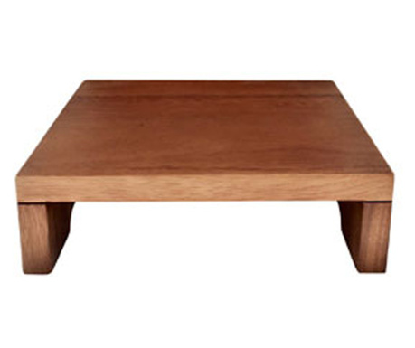 CULINARO ALAS Stand inaltator bufet, din lemn acacia, 24,9x21,2xh8cm, mic