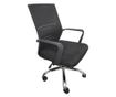 AURORA Ergonomski uredski stolac, mrežasti, crni thumbnail 2