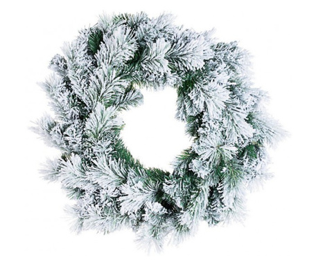 Coronita brad artificial verde nins Cermis 60 cm