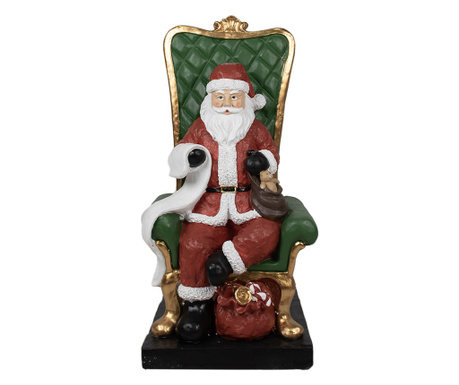 Figurica Djeda Mraza od poliresina 50x50x106 cm