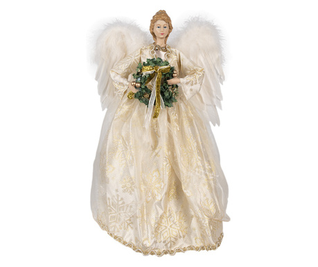 Tekstilna figurica anđela 28x16x46 cm