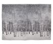 Κουβέρτα Winter landscape γκρι πολυεστέρας 130x170 cm