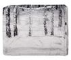Κουβέρτα Winter landscape γκρι πολυεστέρας 130x170 cm