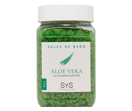 Sare marina de baie Laboratorio SyS, Aloe Vera 400 g