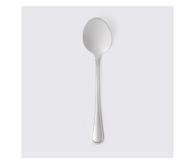 Set tacamuri inox, 30 piese, 6 persoane, cu lingurite cafea, DOMOTTI London