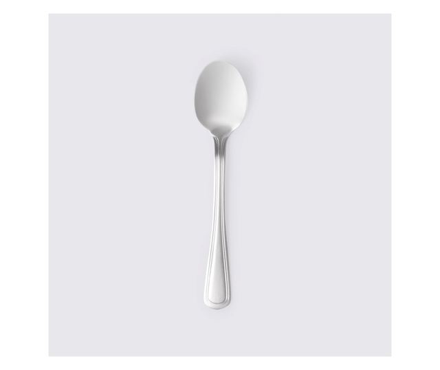 Set tacamuri inox, 30 piese, 6 persoane, cu lingurite cafea, DOMOTTI London