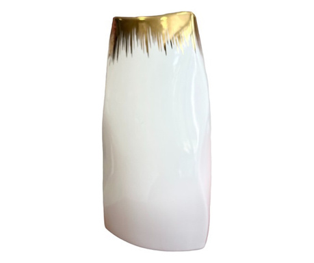 Keramička vaza bijele boje 25 cm