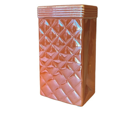 Narančasta keramička vaza 21 cm