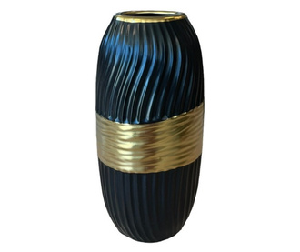 Керамична ваза в черен цвят 29 см