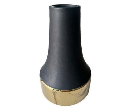 Керамична ваза в черен цвят 26 см