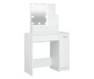 LED-es fslkdasztal, fehr, 86,5x35x136 cm