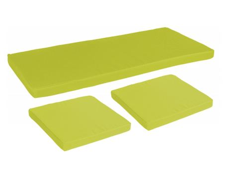 Set 3 Perne Bedora Summer Rain Green